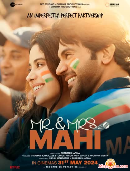 Poster of Mr & Mrs Mahi (2024)